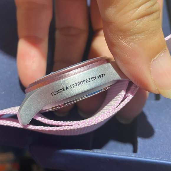 Vilebrequin LIMITED EDITION Chronograph Pink / Blue (NWT) - Picture 7 of 12